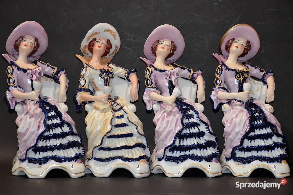 Roceram porcelana figurka Markiza do kolekcji ok Środa Wielkopolska