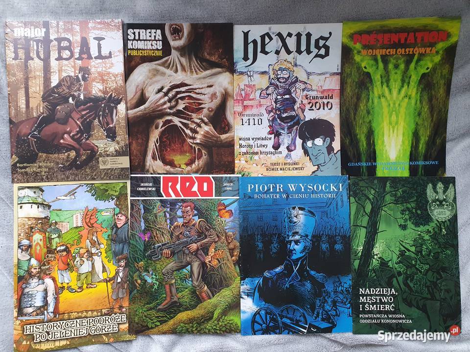 Zestaw 24 komiksów polskie wydania Polskie Gdynia sprzedam