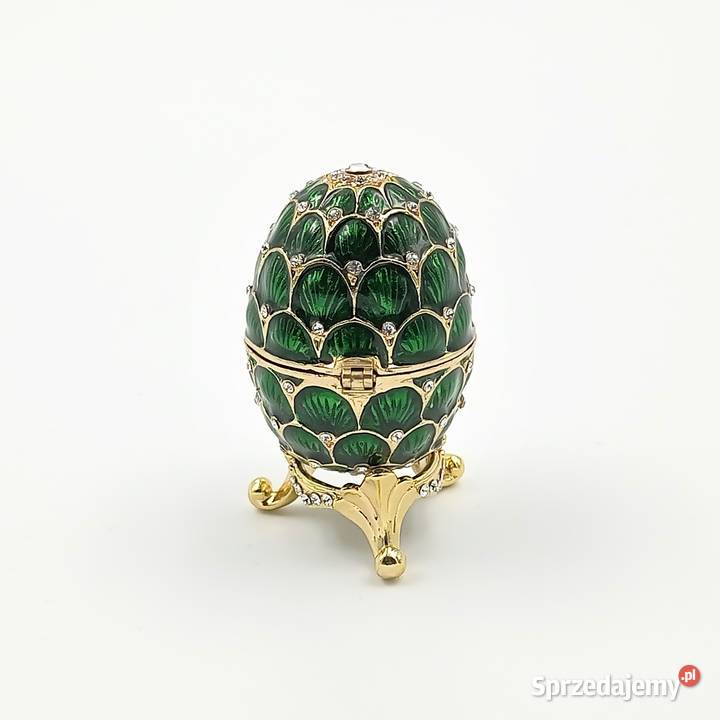 Jajko jajo faberge pojemniki szkatułka Zawiercie