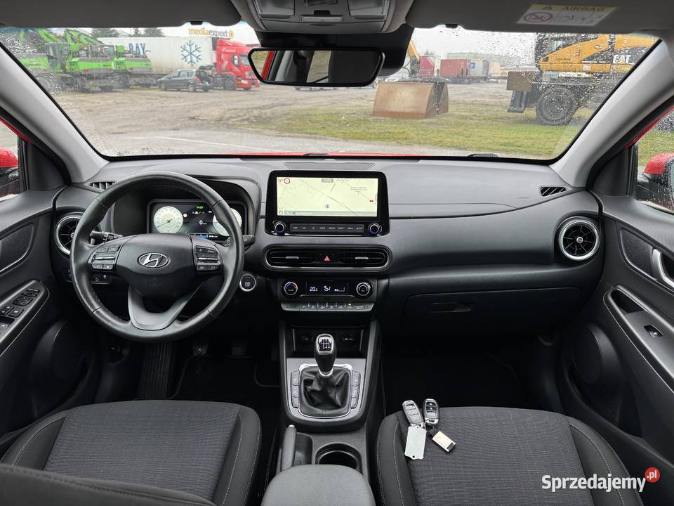 Hyundai Kona BENZYNA Klimatronik Nawigacja ESP wielkopolskie Konin