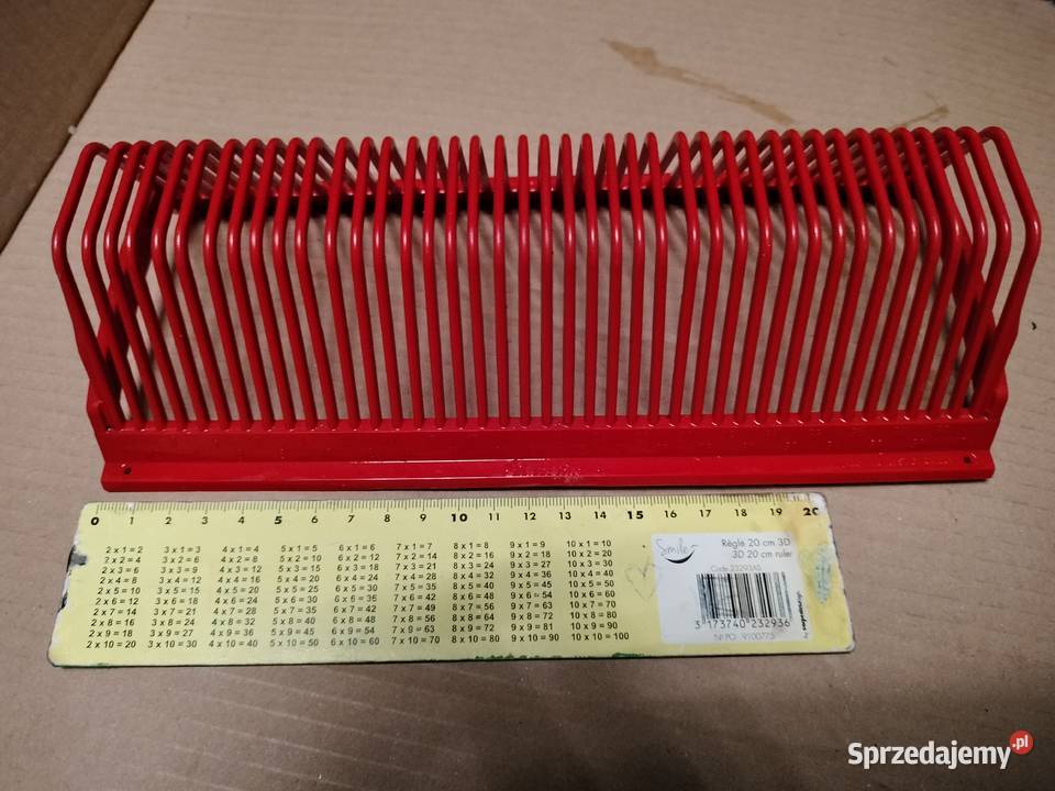 Stary plastykowy stojaczek na płyty Choszczno sprzedam