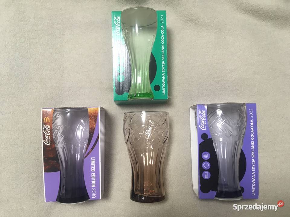 NOWE szklanki szklanka Coca Cola Kołobrzeg
