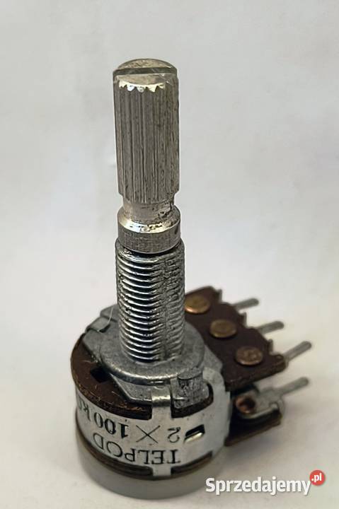 POTENCJOMETR STEREO 2x100kom TELPOD ORYGINAŁ DO Wieliczka