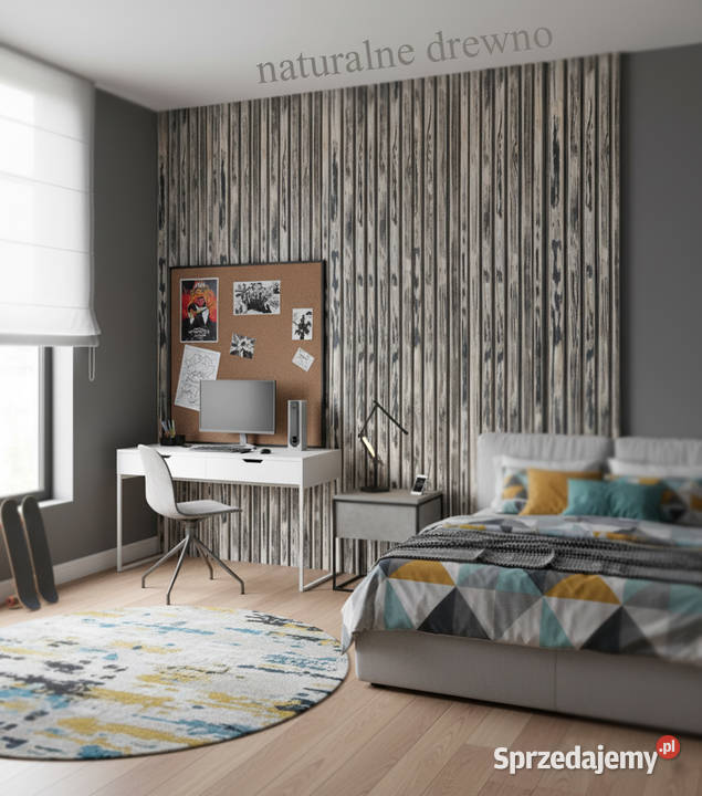 panele ścienne INDUSTRIALNE drewniane lamele na Gastronomia Warszawa