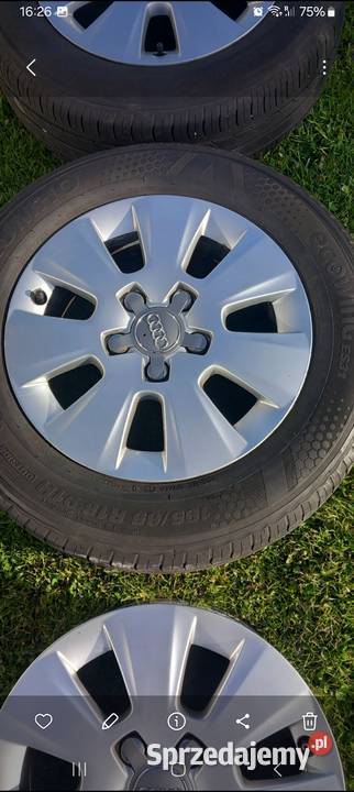 Alufelgi 5x112 r15 audi Średnica 15" Gwizdów
