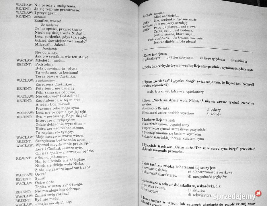 Zadania z języka polskiego Krystyna Moczydłowska Rok wydania 2001 Chełm