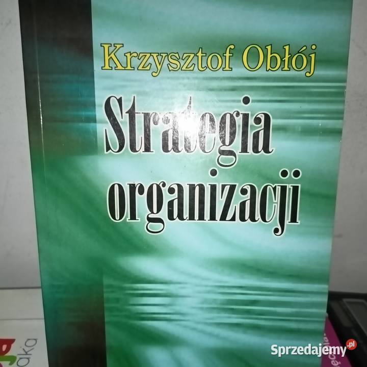 Strategia organizacji książki Gdańsk wyprzedaż