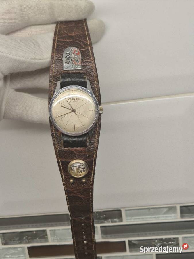 Polski zegarek Zodiak vintage Męskie