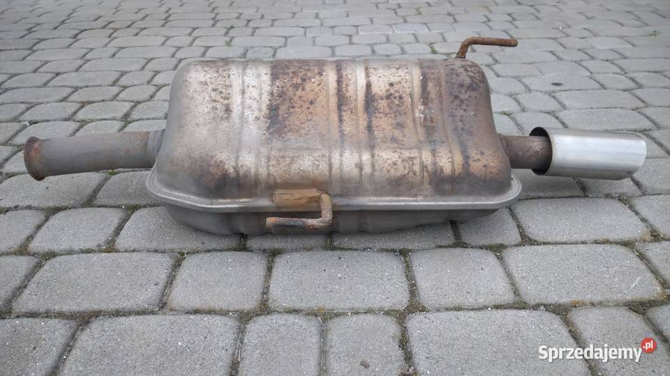 Tłumik końcowy Audi 80 B4 oryginał 8A0253611E Końcówki wydechu Tywonia