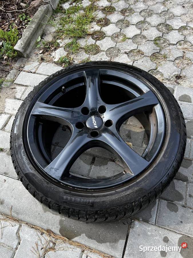 Opony zimowe Pirelli z felgami Ronal CLA 45 amg osobowe Warszawa