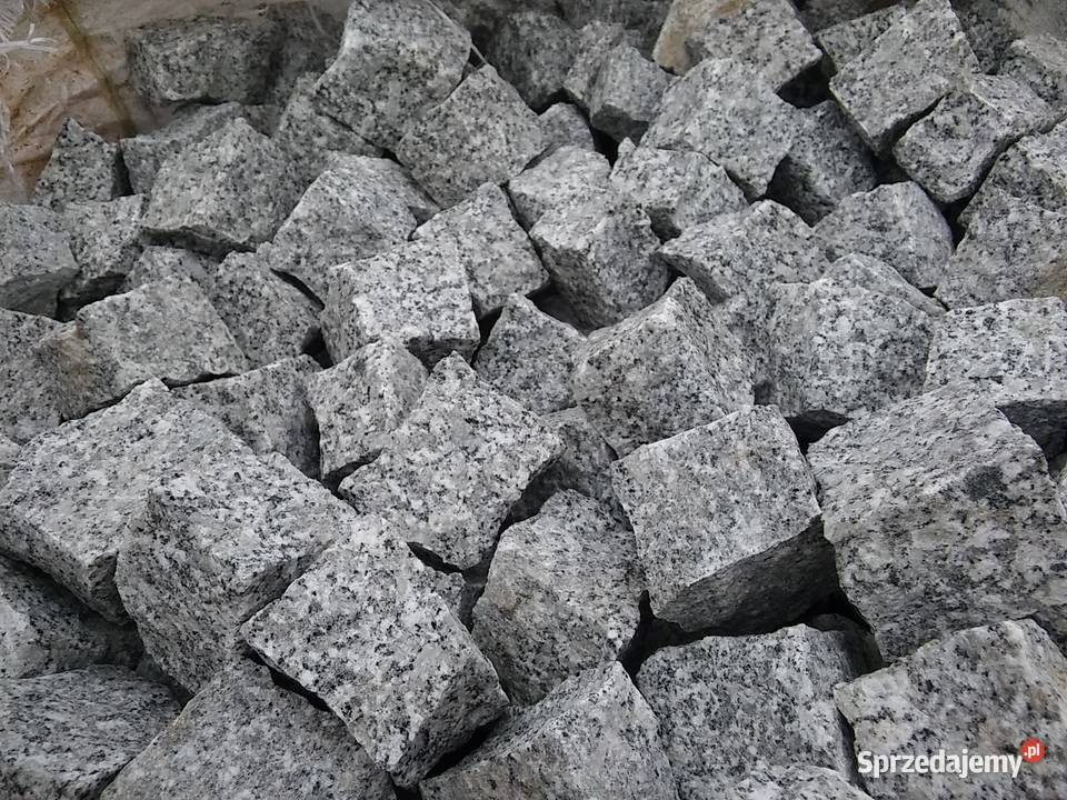 kostka granitowa łupek murowy kamienie ozdobne