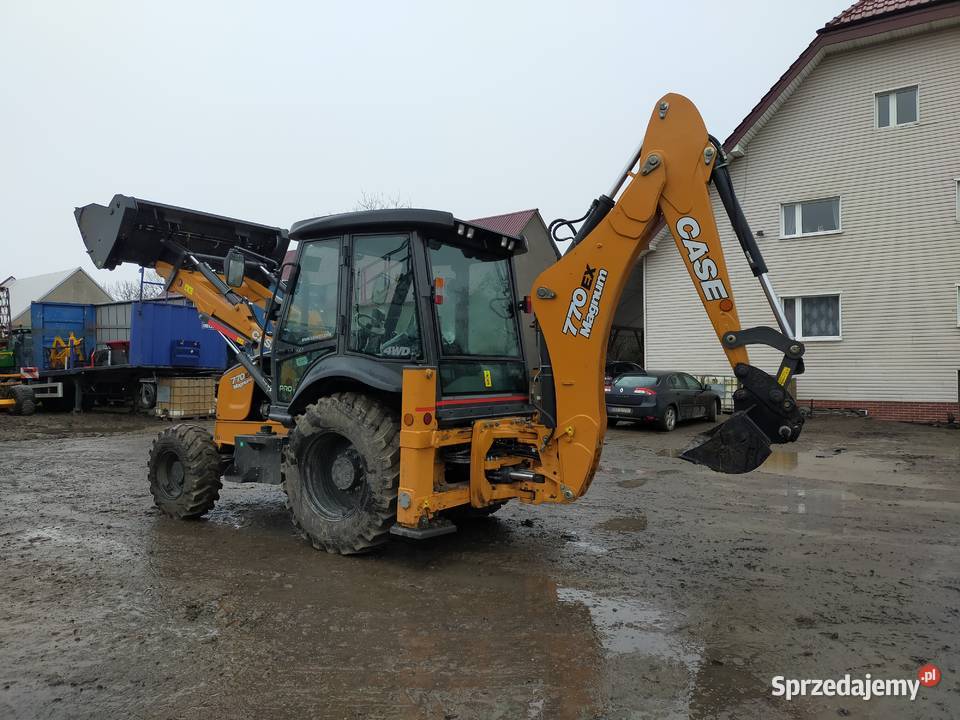 Koparko ładowarka Case 770EX Magnum 140mtg Podgaj