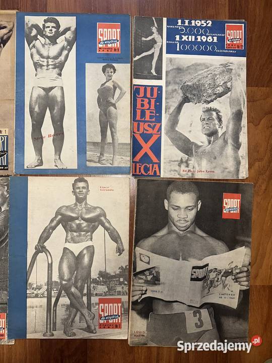 Retro czasopisma sport wszystkich lata 5060 PRL Książki i Podręczniki mazowieckie Warszawa sprzedam