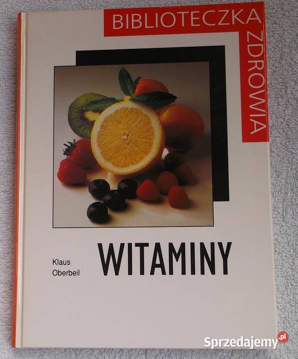Witaminy książka z serii Biblioteczka zdrowia Suwałki