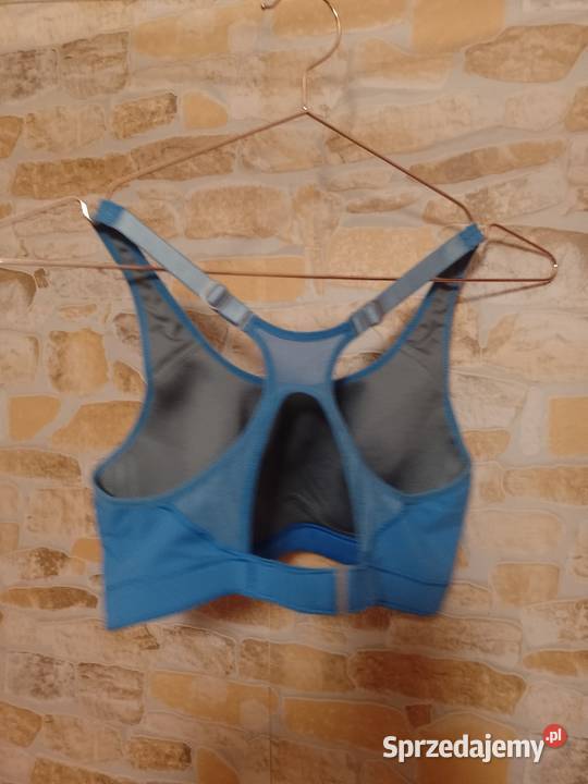 38M NIKE Niebieski top fitness z Londynu Bokserka Topy i koszulki Kraków