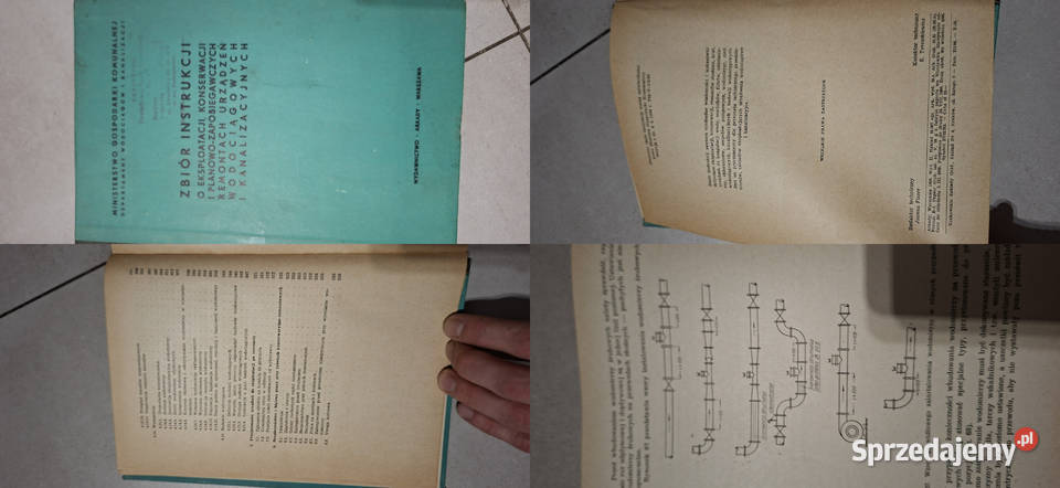 Pierwsze wydanie Zbiór instrukcji o eksploatacji Łęczyca
