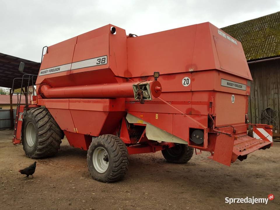 Kombajn zbożowy Massey Ferguson 38 1997 r 280 nieuszkodzony Mielno