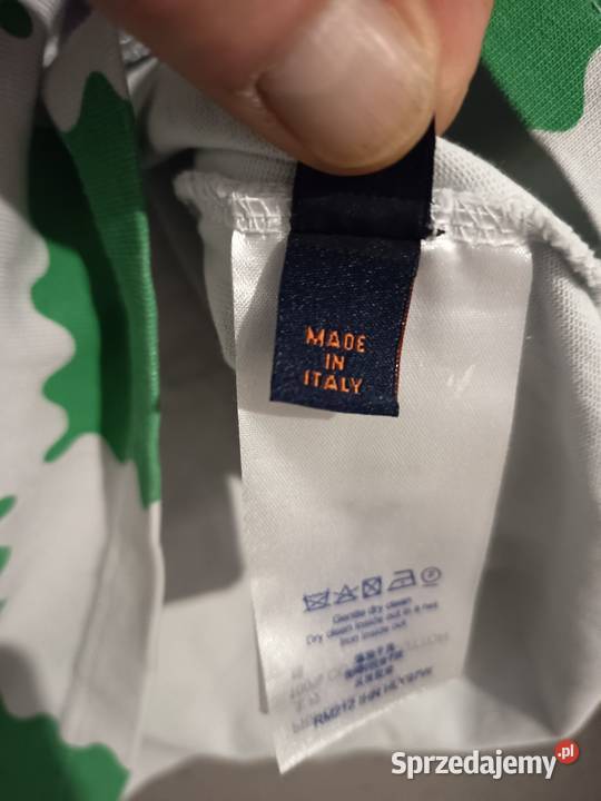 Oryginalny Tshirt męski Louis Vuitton Made x Starogard Gdański
