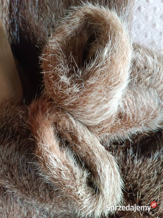 Futro naturalne z nutrii mazowieckie Karczew sprzedam