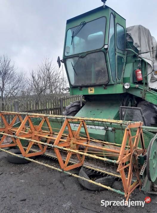 kombajn john Deere 970 w całosci naczesci Jasieniec