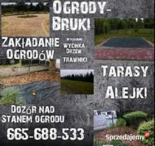 Usługi ogrodniczo brukarskie Końskie