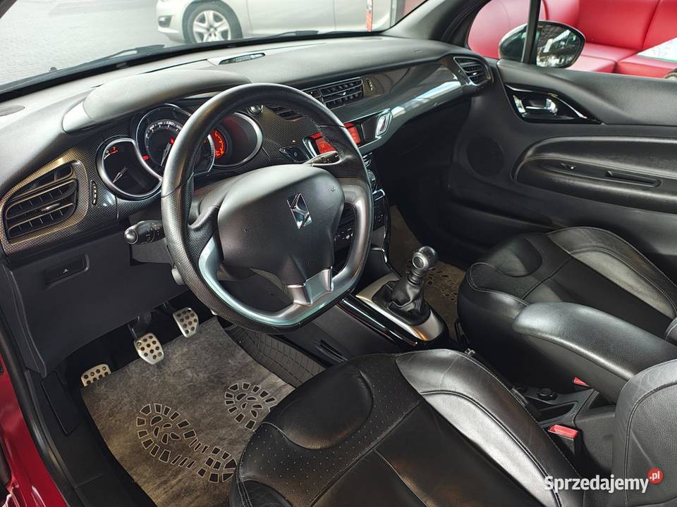 Citroen DS3 16Beznyna 150 Piękny kolor Skórzane podkarpackie Zarszyn