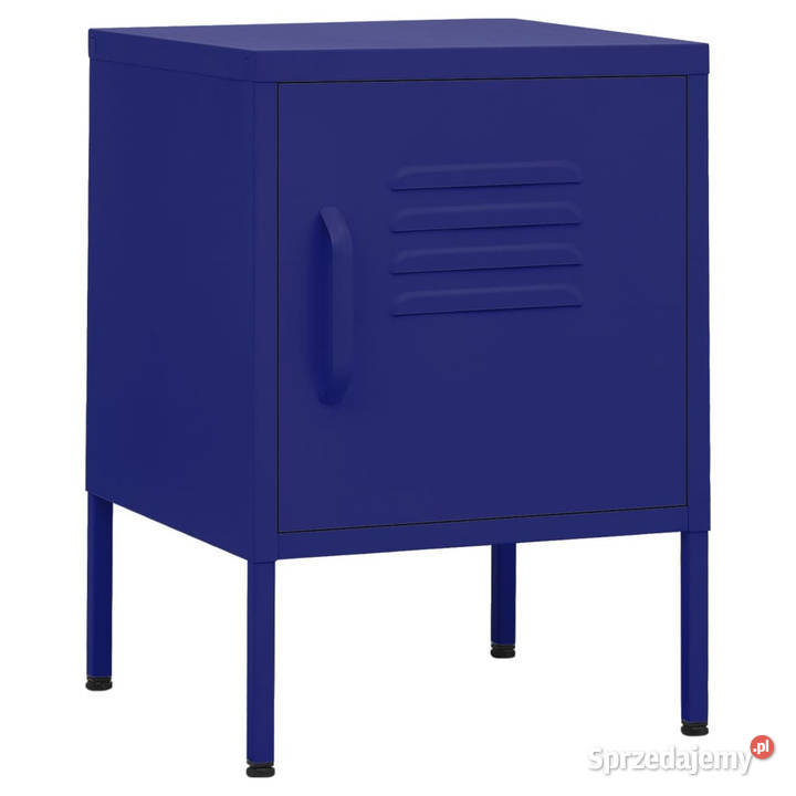Szafka nocna granatowa 35x35x51 stalowa WM336208 Warszawa