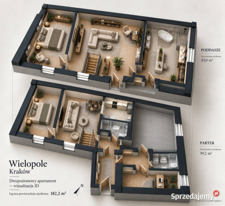 182 m potencjału Wielopole Centrum Krakowa Kraków