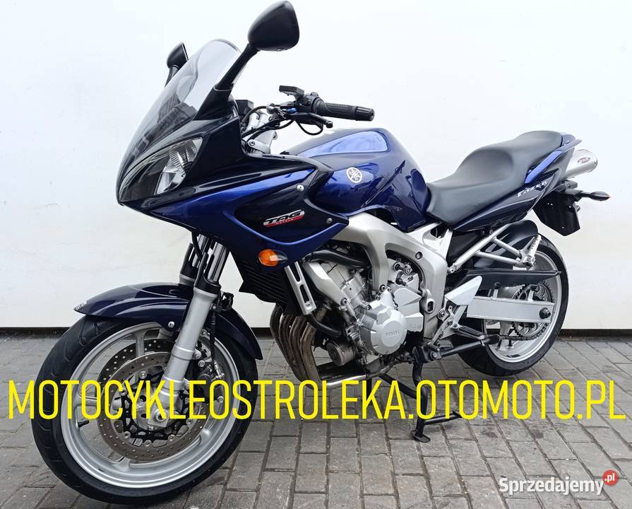Yamaha FZ6 FZS 600 Fazer 2004 FZS600 zadbany turystyczny Yamaha Ostrołęka sprzedam