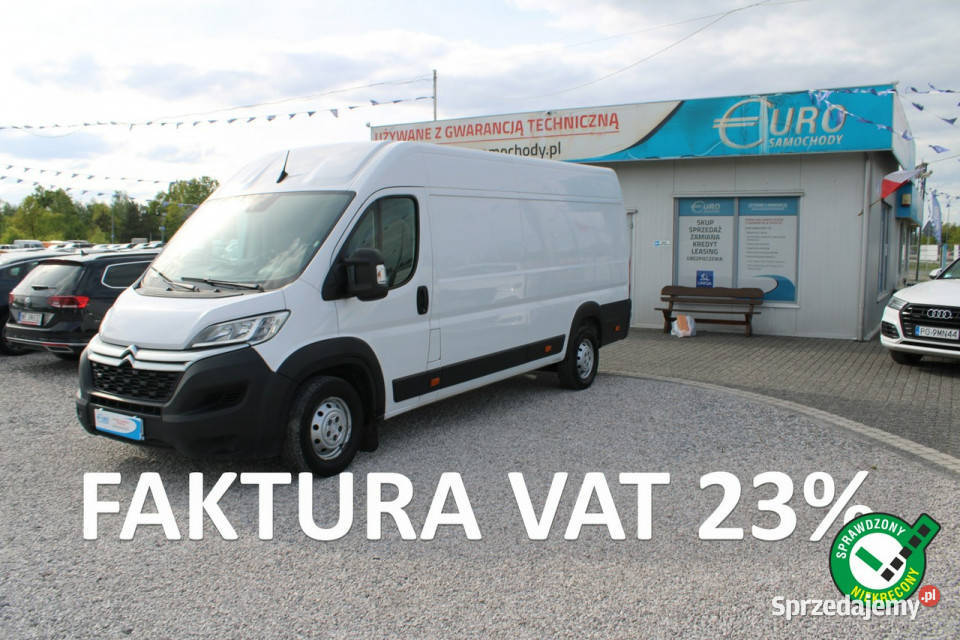 Citroen Jumper L4H2 Fvat Vat1 Gwarancja Krajowy wielofunkcyjna kierownica Warszawa