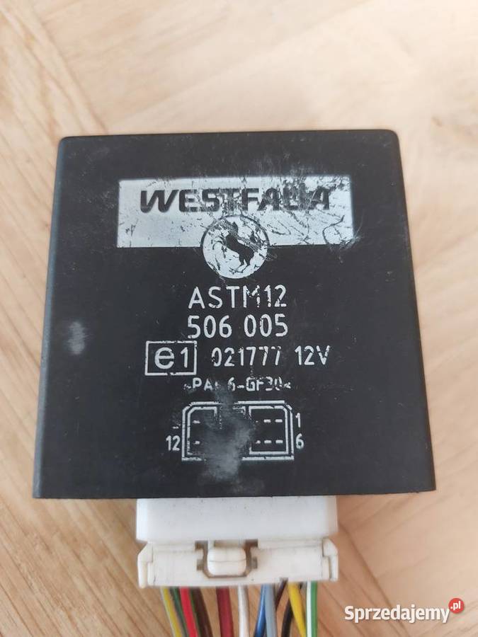 Moduł sterownik haka Westfalia ASTM12 osobowe Cholerzyn
