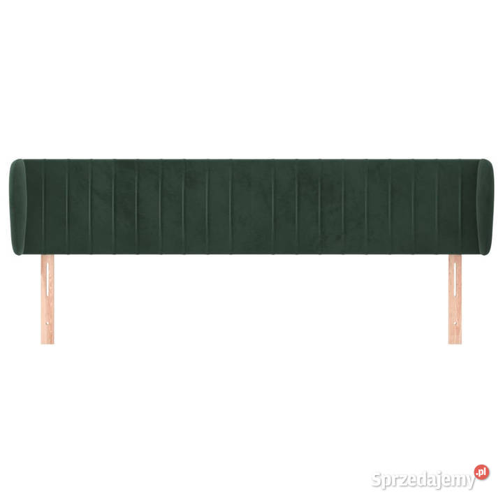 Zagłówek uszak ciemnozielony 203x23x7888 mazowieckie Warszawa