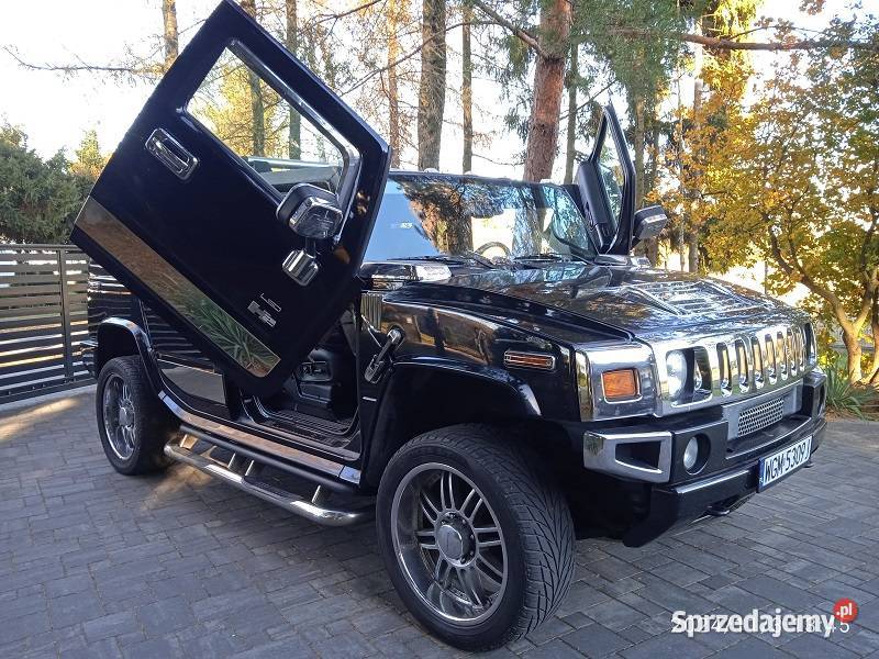 HUMMER H2 AUTO OSOBOWE KAT B INSTALACJA LPG nieuszkodzony Grodzisk Mazowiecki