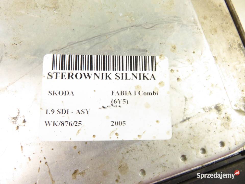 STEROWNIK SKODA FABIA I 19 SDI 038906012HR