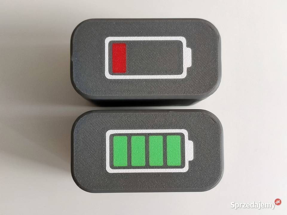 Pudełko organizer na baterie AA AAA 44 pojemnik Tuchola