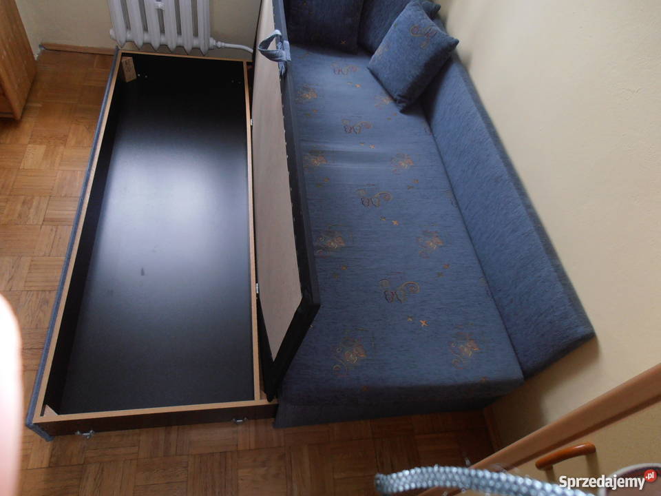 Łóżko rozkładane dwuosobowe z szufladą Toruń