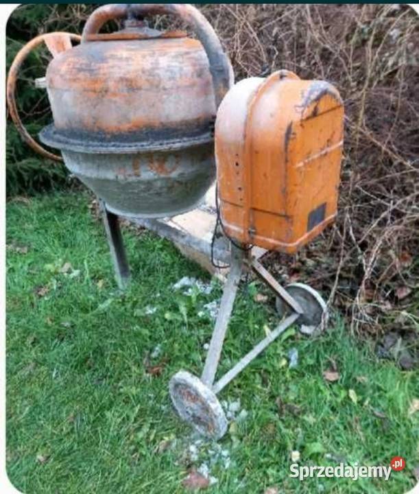 Duża betoniarka pojemniki na beton Sprzęt i akcesoria budowlane Kleszczele