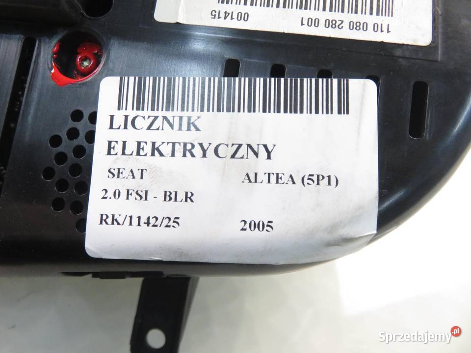 LICZNIK SEAT ALTEA 5P1 20 FSI BLR 5P0920822D