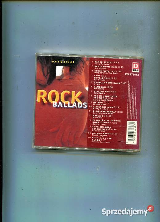 essential Rock Ballads Płyta CD zachodniopomorskie Szczecin