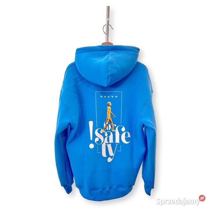 VOLVO bluza z nadrukiem Volvo For Safety hoodie sprzedam