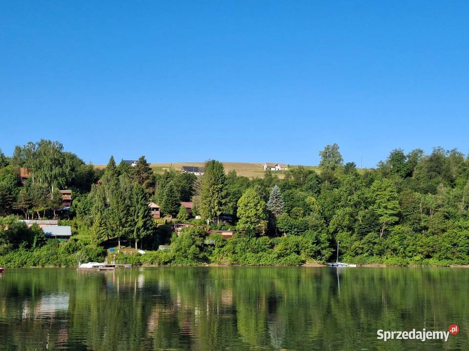 Chrewt Bieszczady działka Soliną z nowym