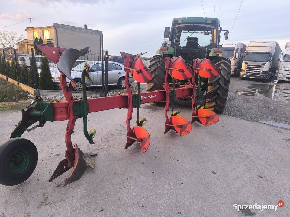 Pług 4 skibowy obrotowy Kverneland LD 100 Kutno sprzedam