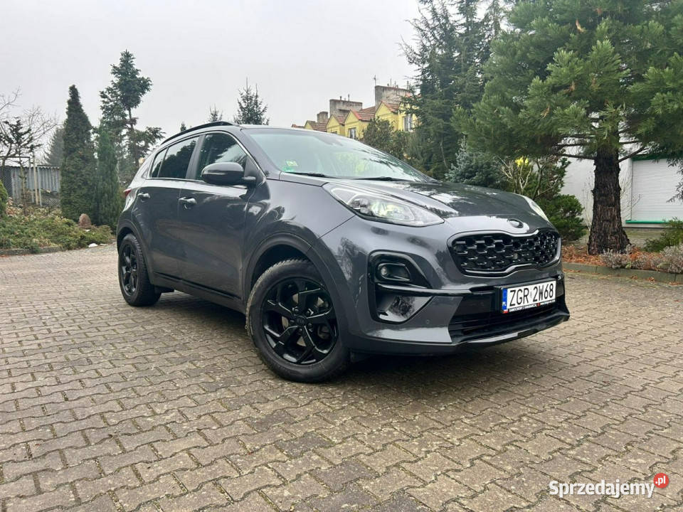 Kia Sportage Kia Sportage Black Edition16 MHEV szary Samochody osobowe zachodniopomorskie Szczecin
