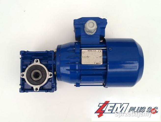 Silnik elektryczny 075kW z przekładnią i Swarzędz