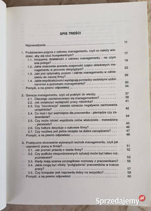 Management Zarys zarządzania małą firmą Lesław Książki naukowe i popularnonaukowe śląskie Lędziny sprzedam