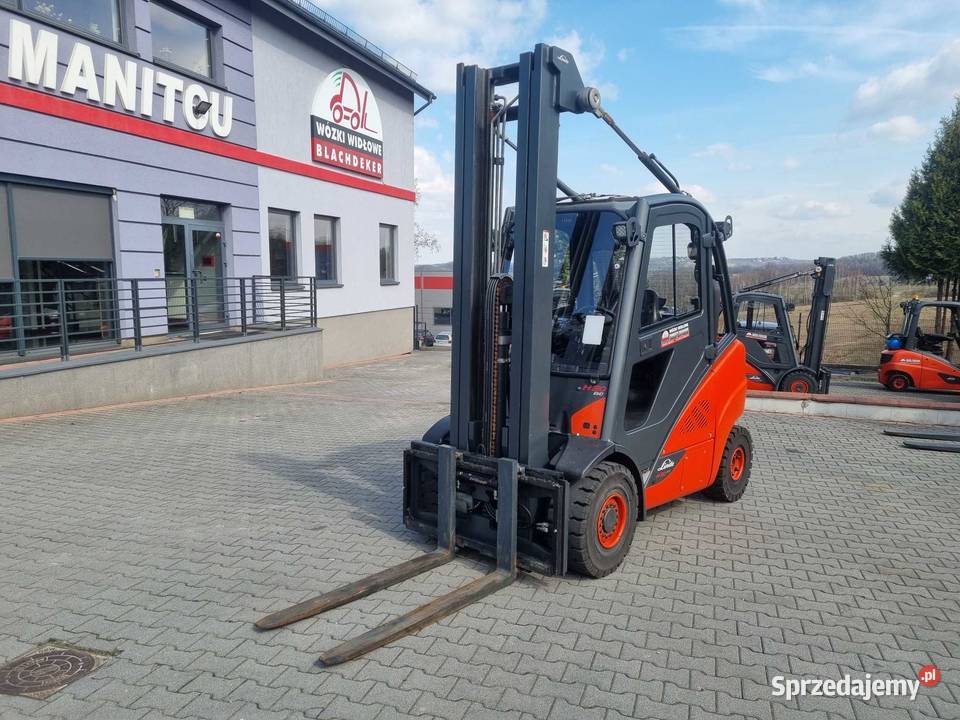 Gazowy wózek widłowy Linde H30T02 Triplex Motoryzacja Mogilany sprzedam