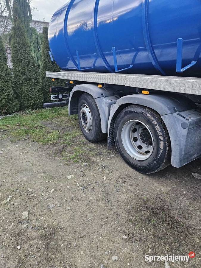 Man tgs asenizacyjny beczka 19m 320 3 oś skrętna Napęd tylna oś