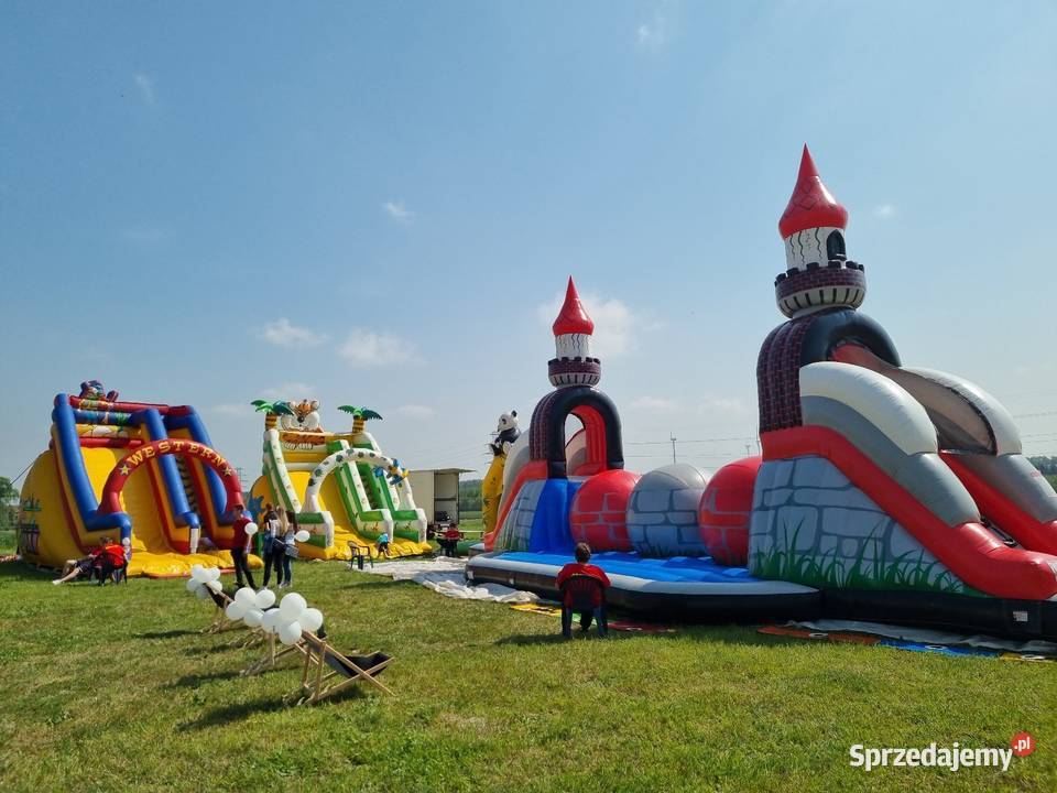 Atrakcje na imprezy dmuchańce tor przeszkód łódzkie