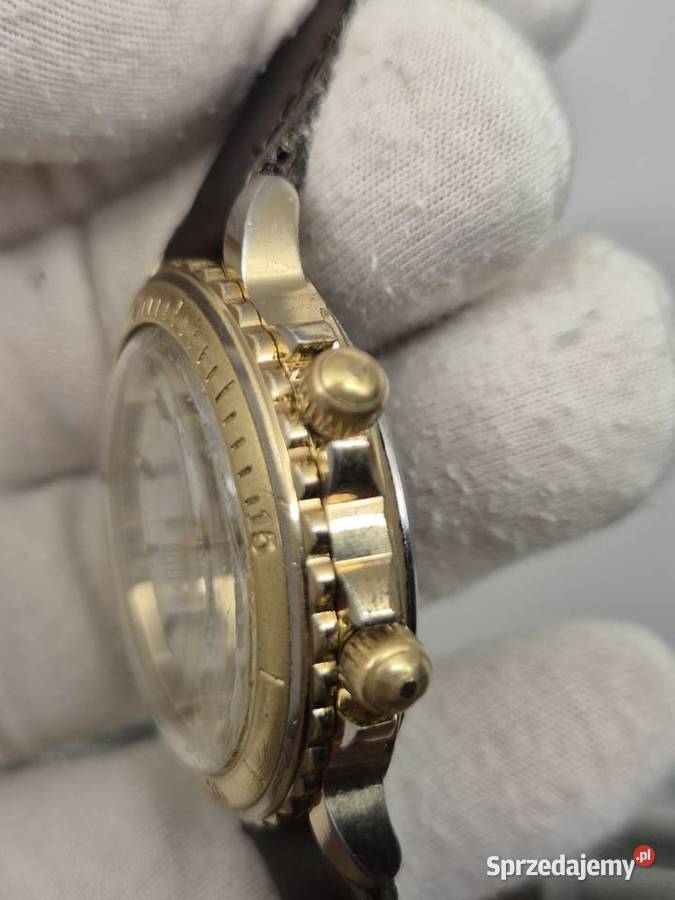 Radziecki mechaniczny zegarek Poljot Nautilus z Chorzów