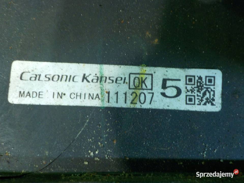 NISSAN JUKE I F15 16 B 12r 5D wentylator osobowe Wentylatory chłodnicy Suków